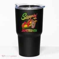 Steppin Into Juneteenth Tumbler thumb 0