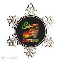 Steppin Into Juneteenth Ornament thumb 0