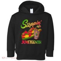 Steppin Into Juneteenth Toddler Hoodie thumb 0