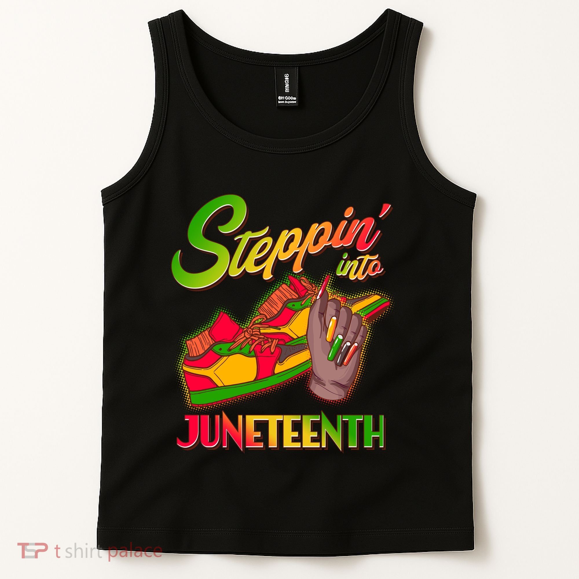 Steppin Into Juneteenth Tank Top