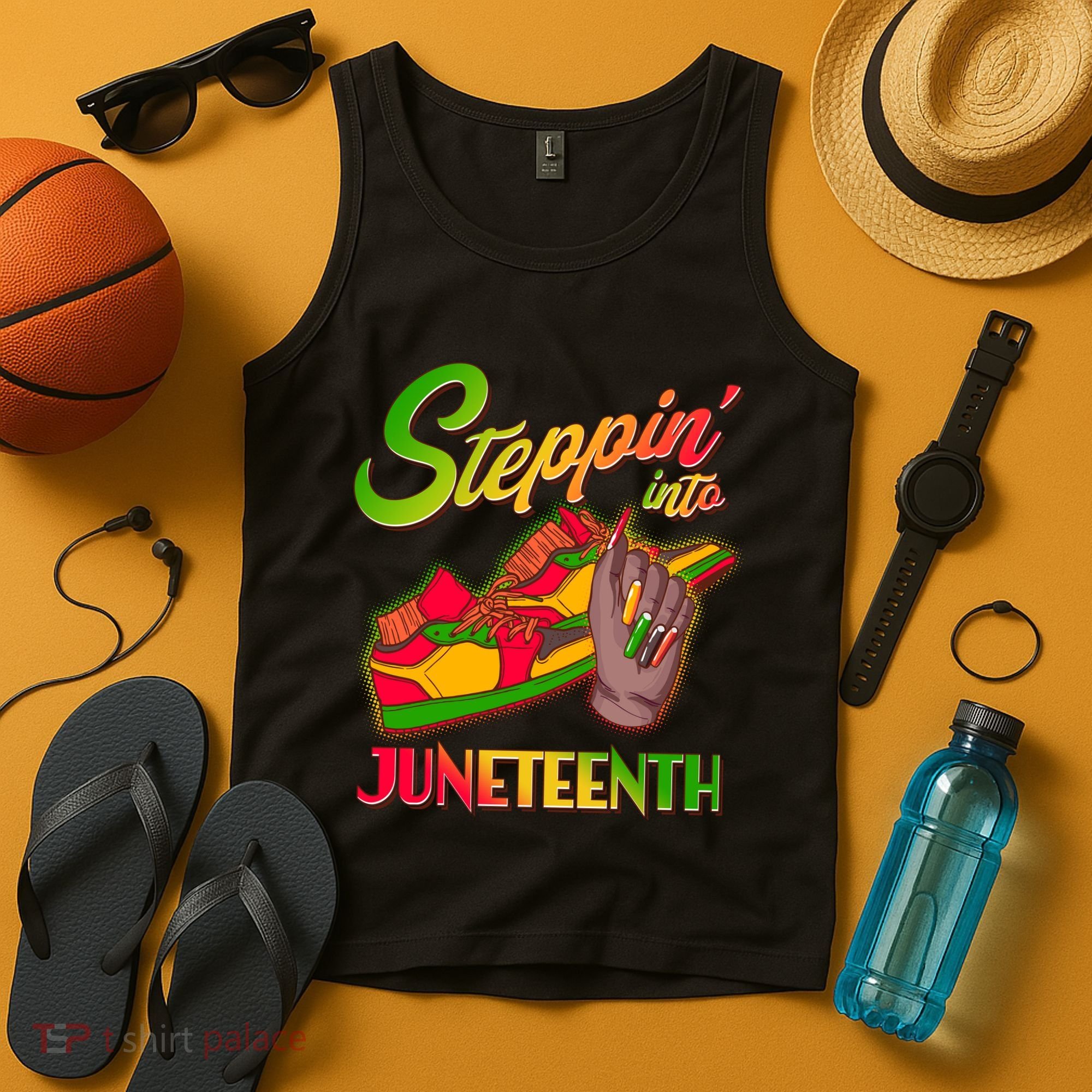 Steppin Into Juneteenth Tank Top