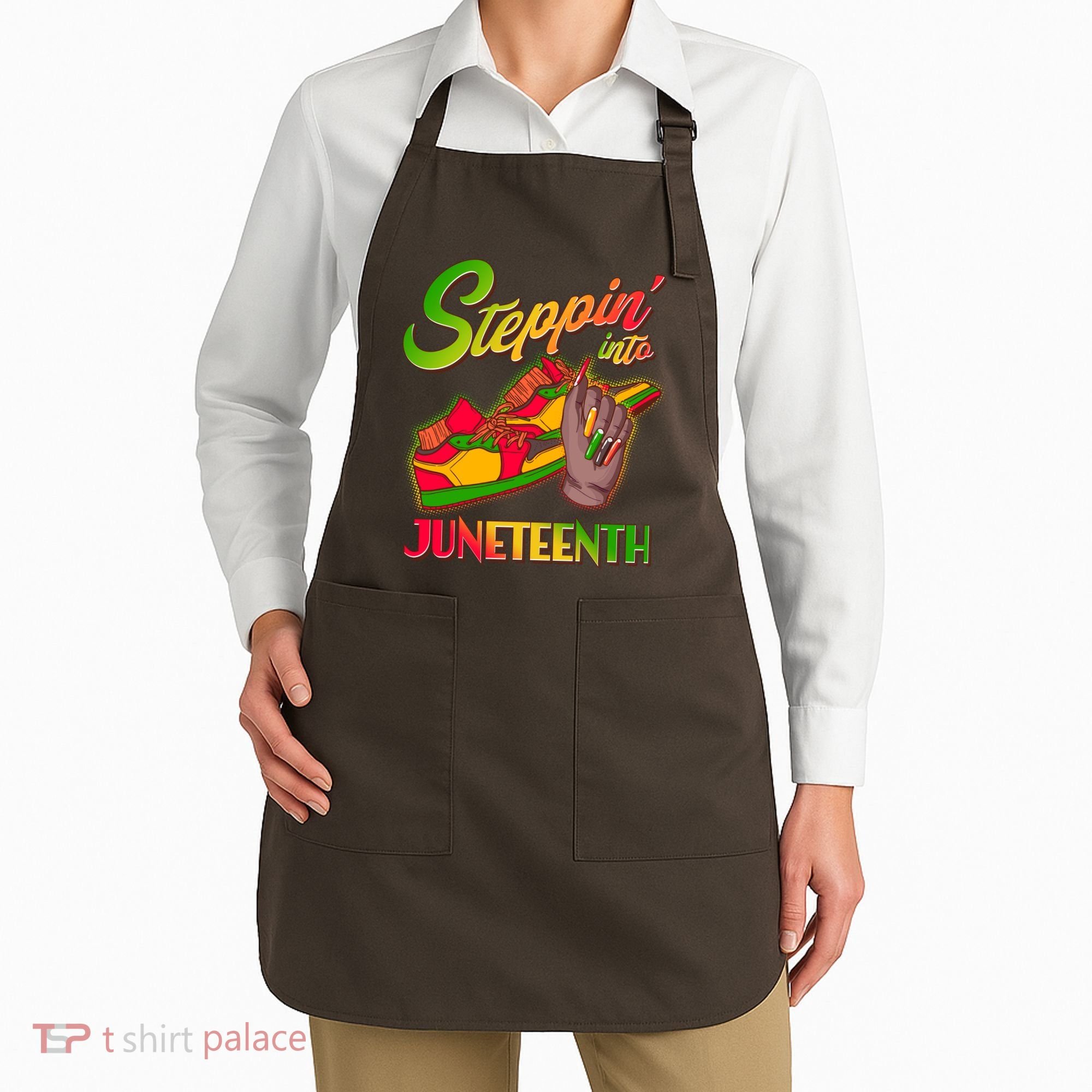 Steppin Into Juneteenth Apron