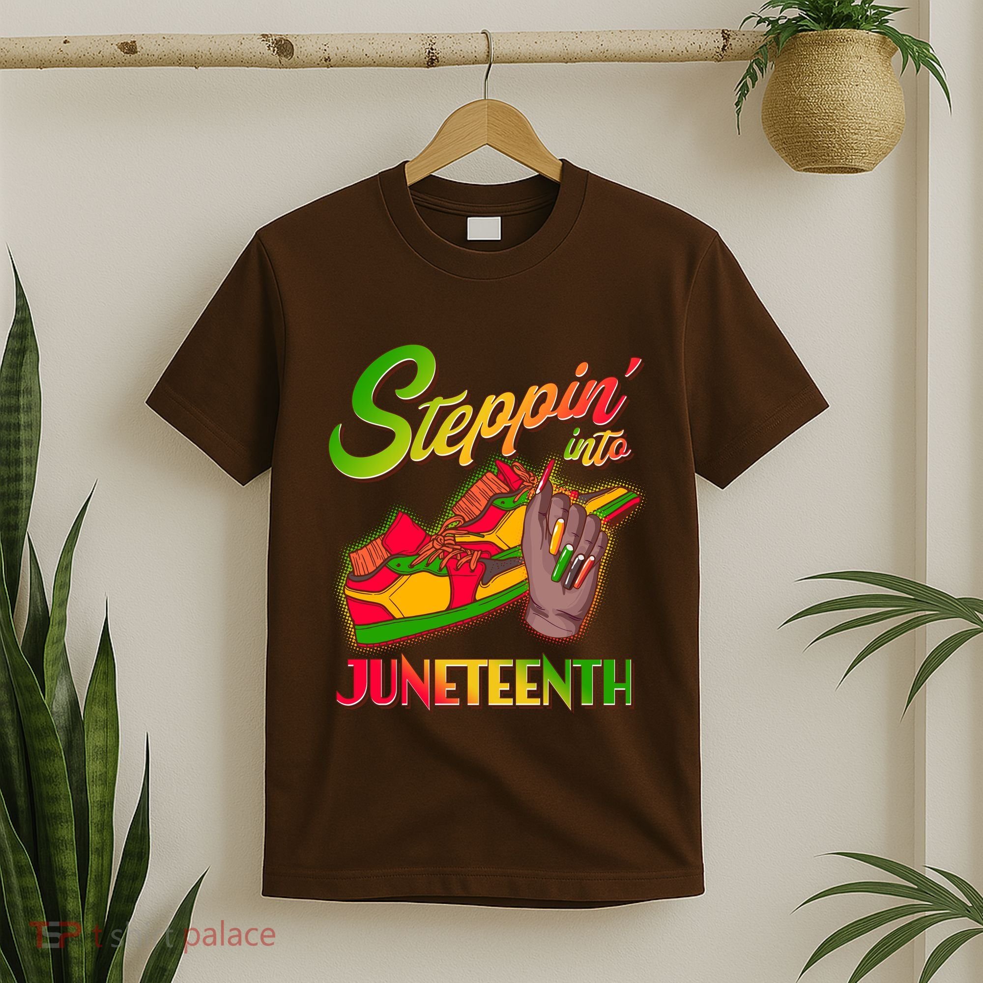 Steppin Into Juneteenth T-Shirt