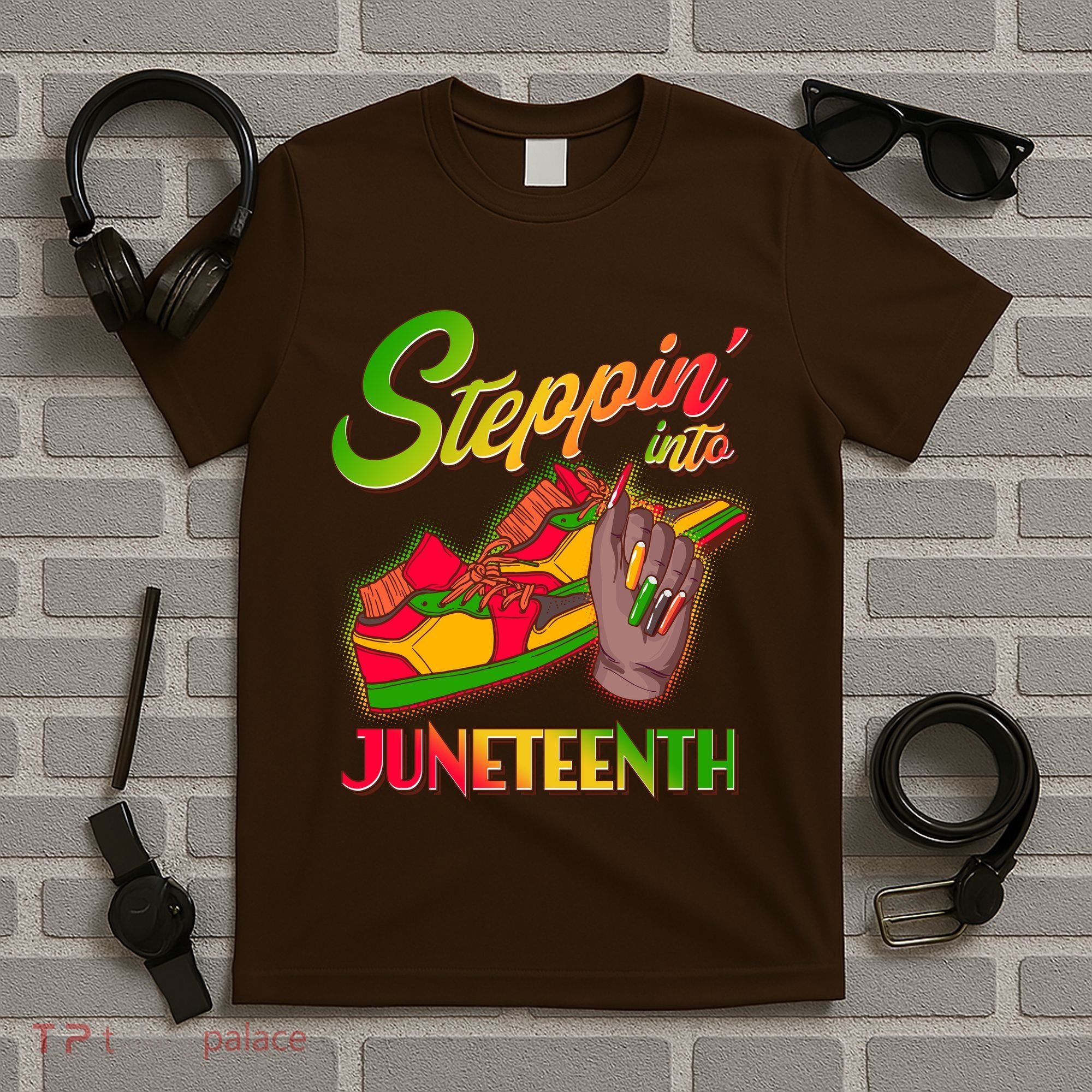 Steppin Into Juneteenth T-Shirt