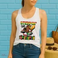 Stepping Into Juneteenth African American Black Shoes Women's Tank Top thumb 2