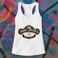 St Isaac Jogues Catholic Confirmation Jesuit French Saints Women's Tank Top thumb 3