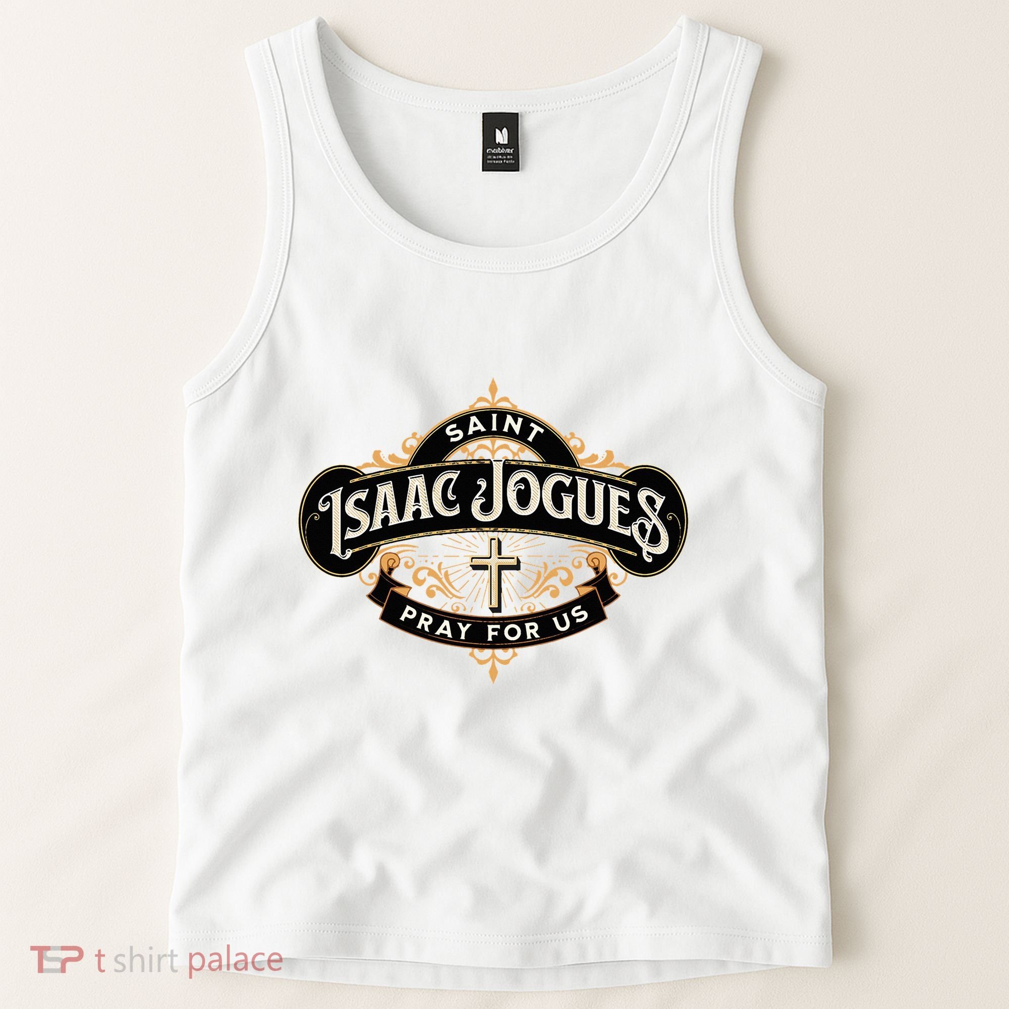 St Isaac Jogues Catholic Confirmation Jesuit French Saints Tank Top