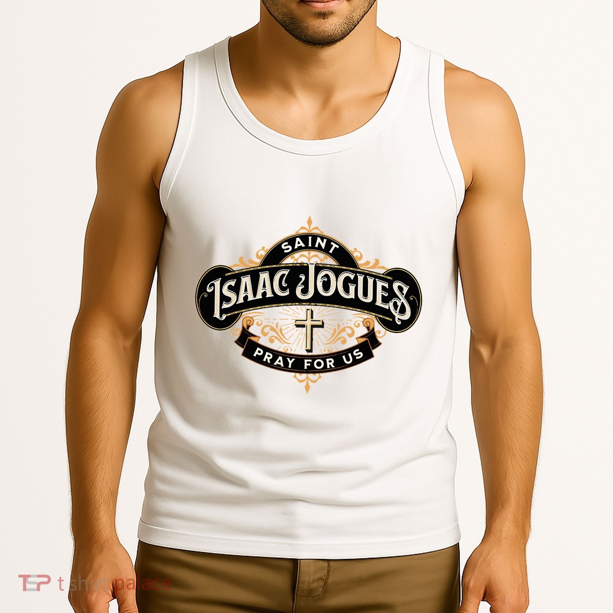 St Isaac Jogues Catholic Confirmation Jesuit French Saints Tank Top