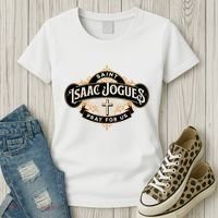 St Isaac Jogues Catholic Confirmation Jesuit French Saints Women's T-Shirt thumb 3