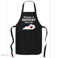 Someone In Kentucky Loves Me Kentucky Ky Apron thumb 0