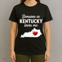 Someone In Kentucky Loves Me Kentucky Ky T-Shirt thumb 4