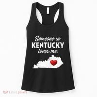 Someone In Kentucky Loves Me Kentucky Ky Women's Tank Top thumb 0