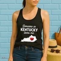 Someone In Kentucky Loves Me Kentucky Ky Women's Tank Top thumb 2
