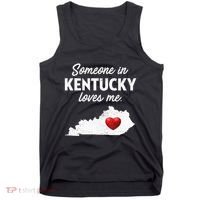 Someone In Kentucky Loves Me Kentucky Ky Tank Top thumb 0