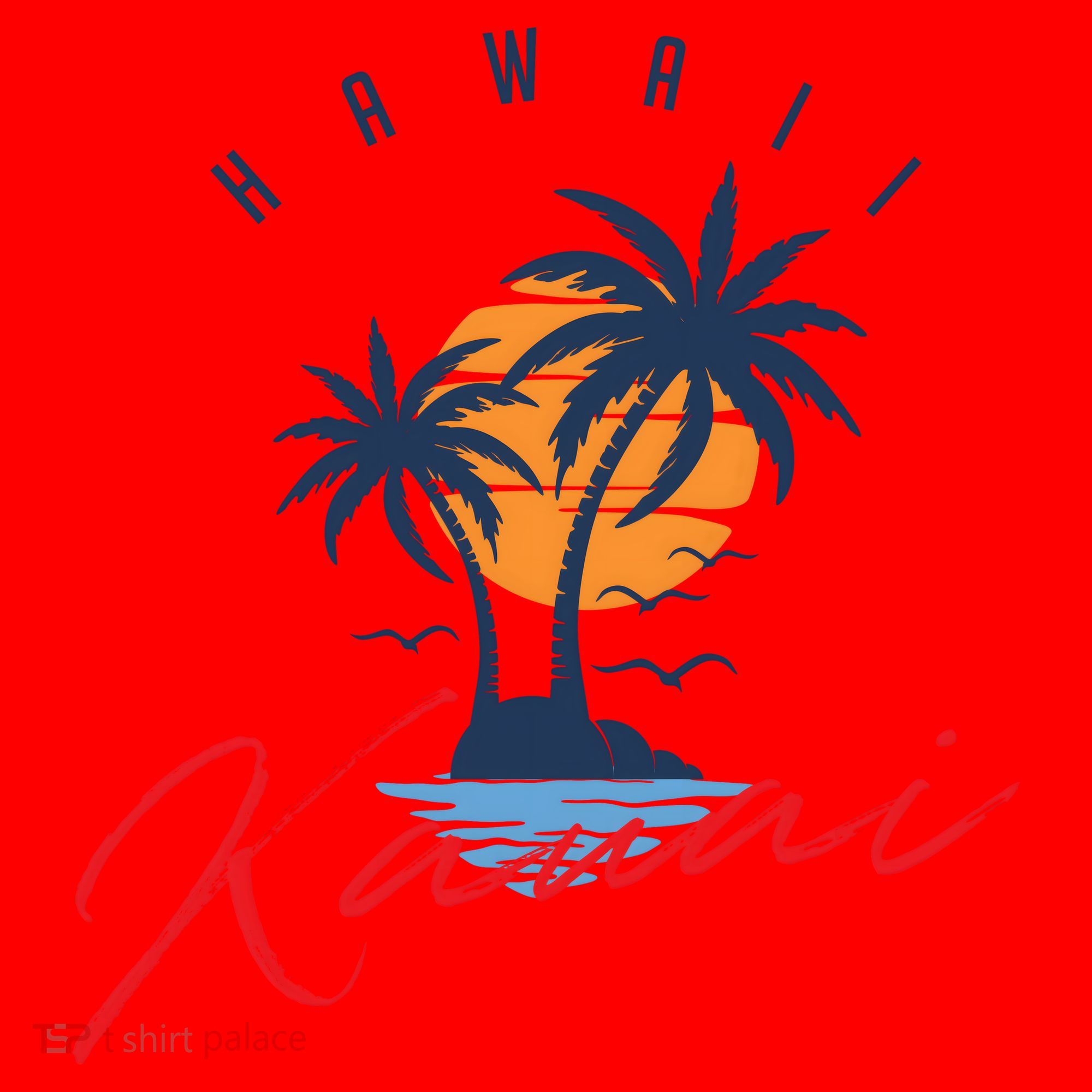 Summer In Kauai Beach Hawaii Santa Hat