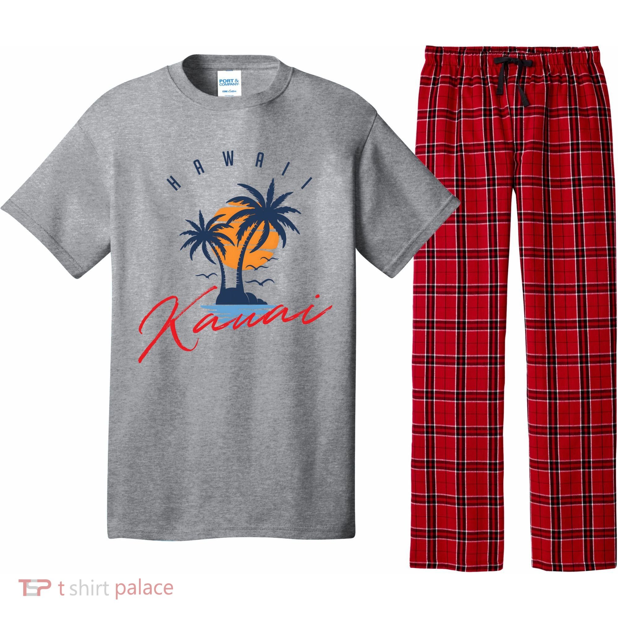 Summer In Kauai Beach Hawaii Pajama Set