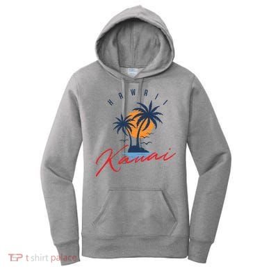 Summer In Kauai Beach Hawaii Women's Hoodie