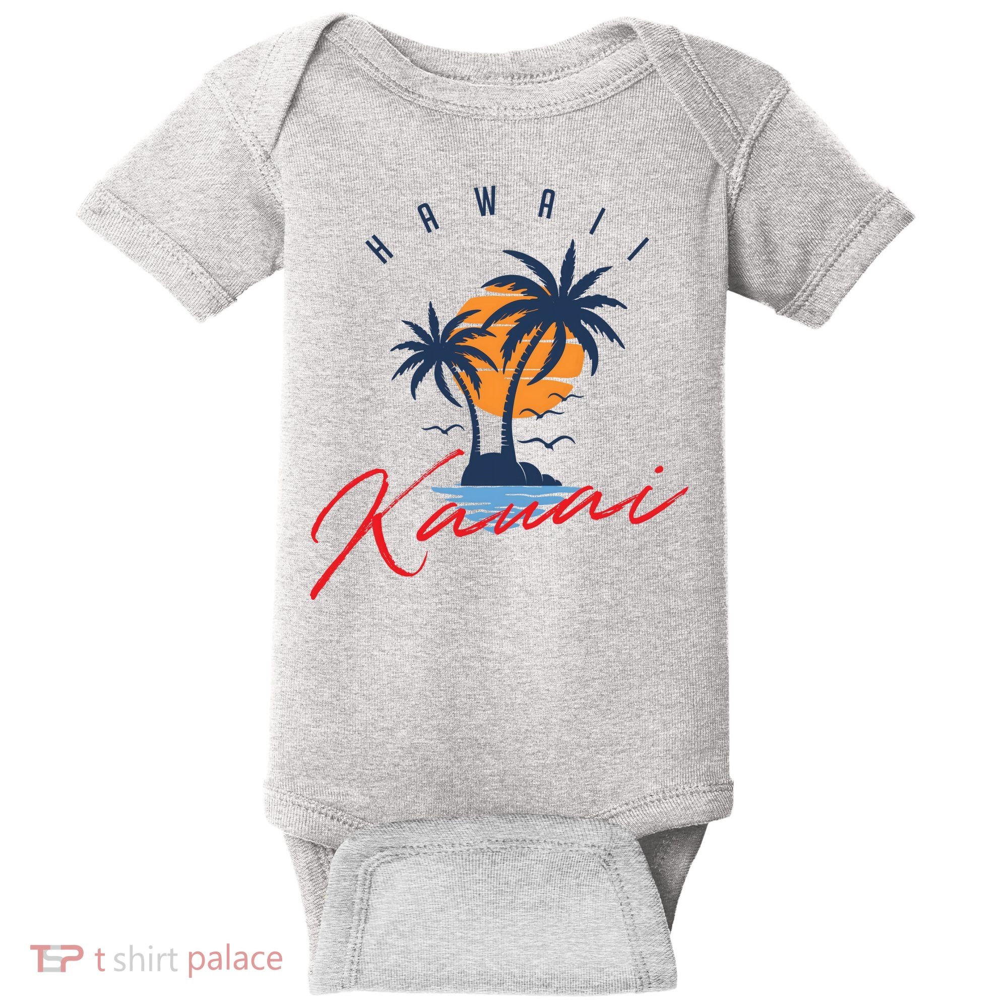 Summer In Kauai Beach Hawaii Baby Bodysuit