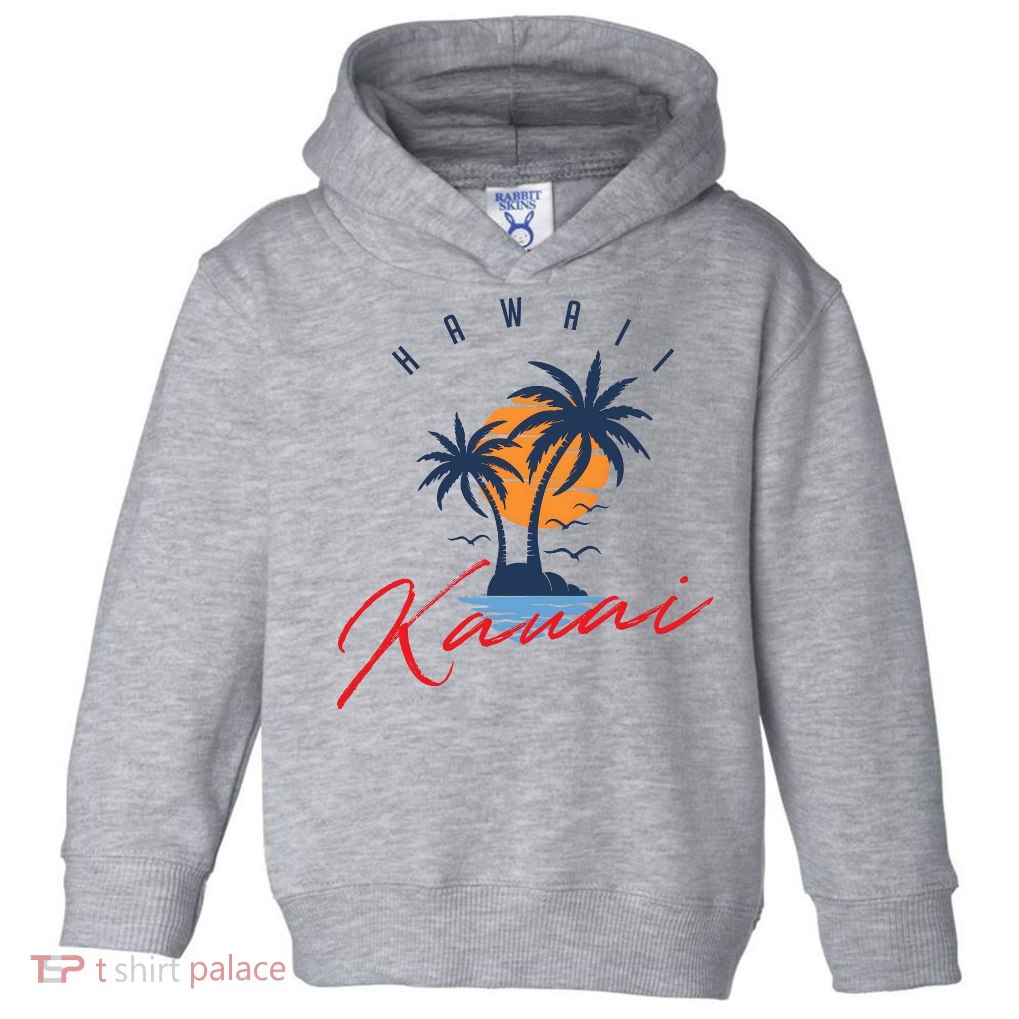 Summer In Kauai Beach Hawaii Toddler Hoodie
