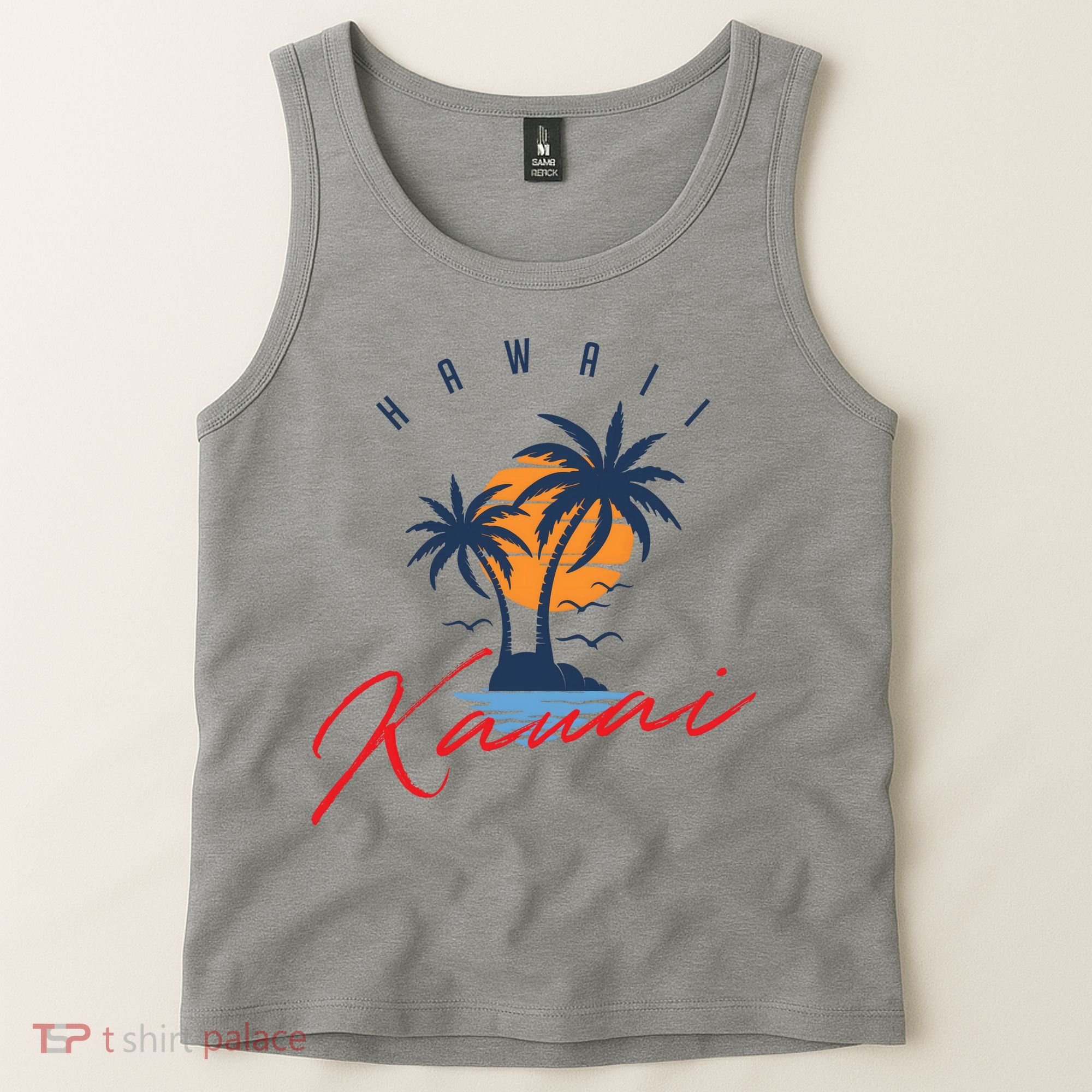 Summer In Kauai Beach Hawaii Tank Top