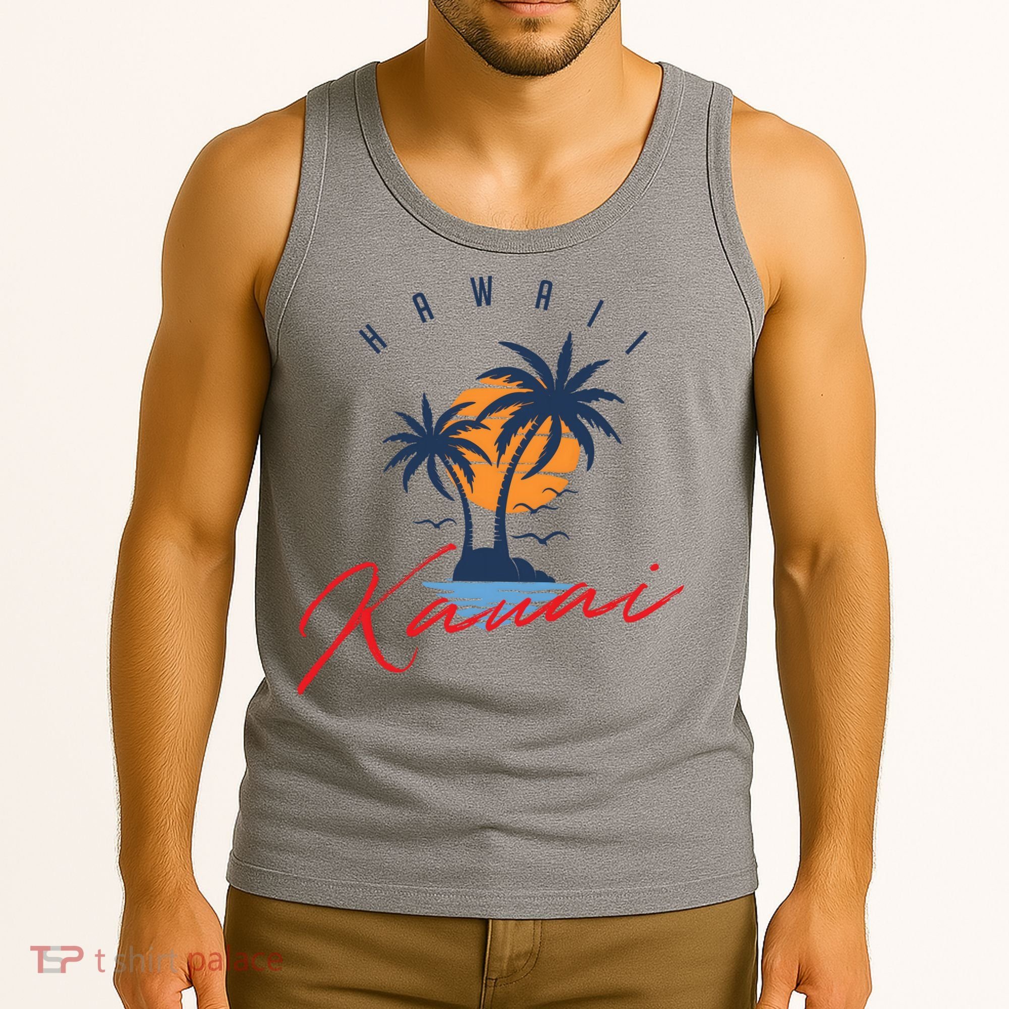 Summer In Kauai Beach Hawaii Tank Top