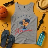 Summer In Kauai Beach Hawaii Tank Top thumb 4