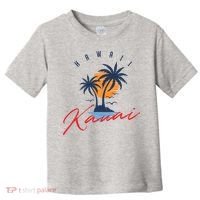 Summer In Kauai Beach Hawaii Toddler T-Shirt thumb 0