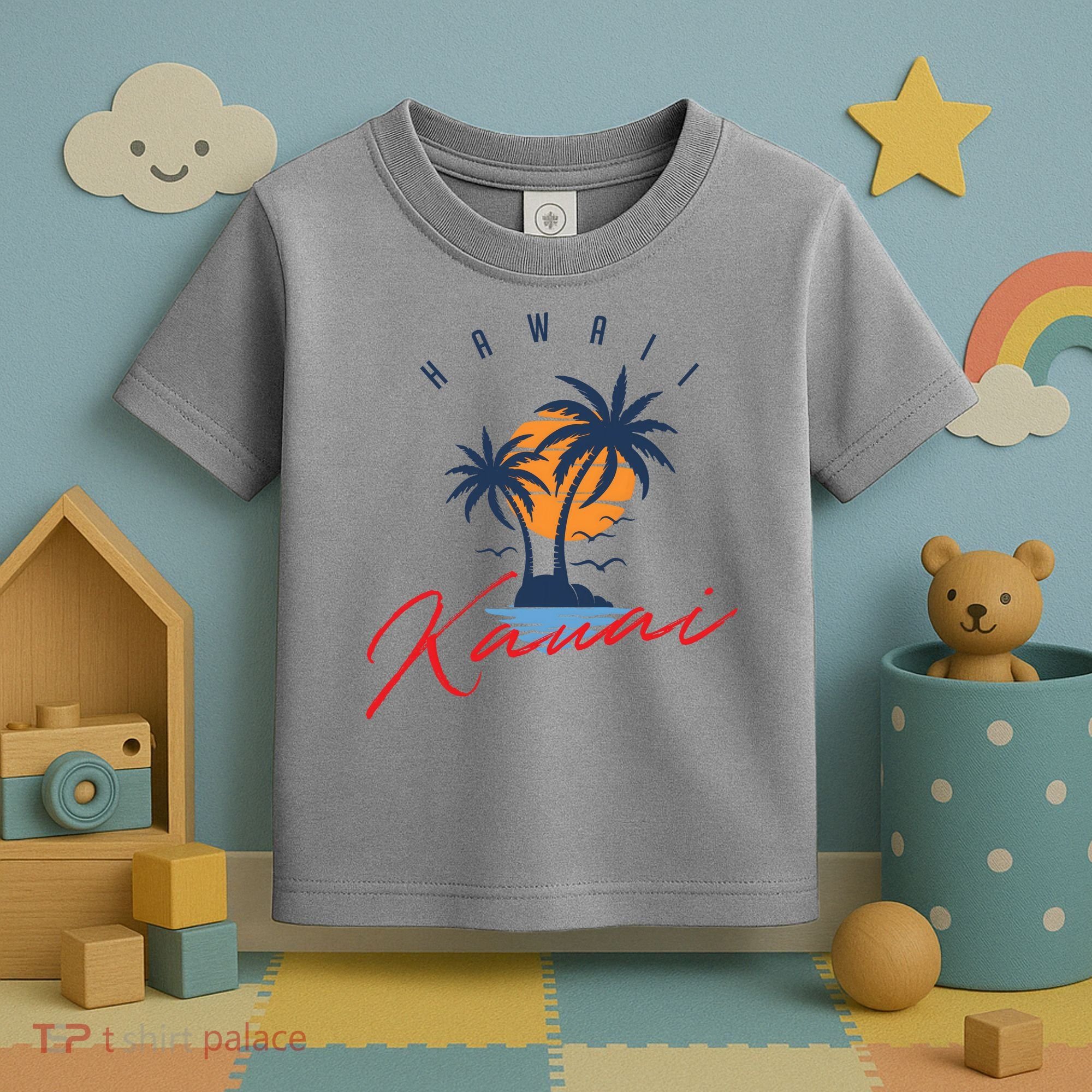 Summer In Kauai Beach Hawaii Toddler T-Shirt