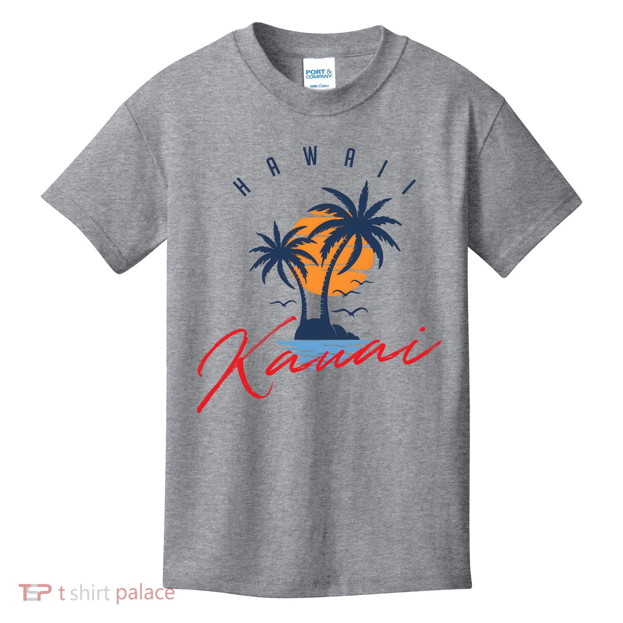 Summer In Kauai Beach Hawaii Kids T-Shirt