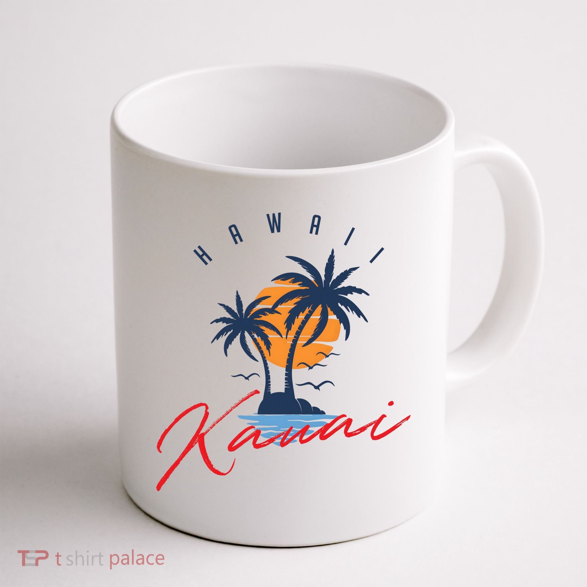 Summer In Kauai Beach Hawaii Coffee Mug