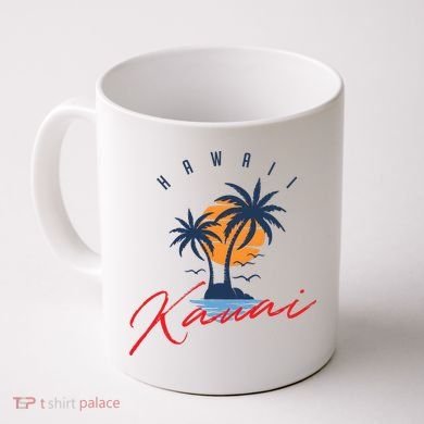 Summer In Kauai Beach Hawaii Coffee Mug