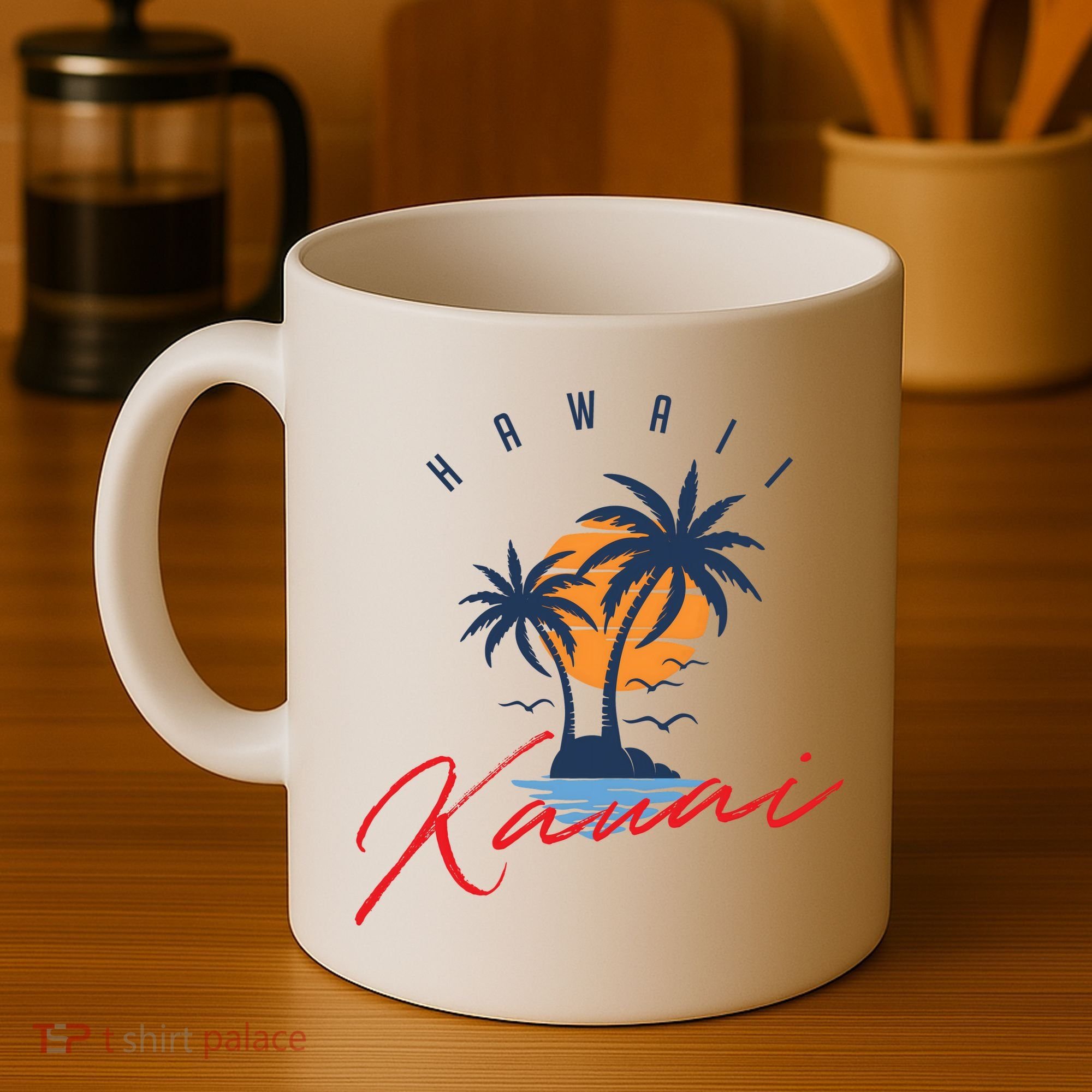 Summer In Kauai Beach Hawaii Coffee Mug