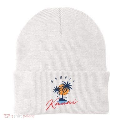 Summer In Kauai Beach Hawaii Beanie