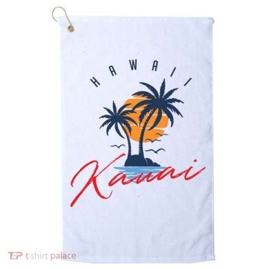 Summer In Kauai Beach Hawaii Golf Towel