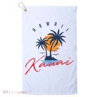 Summer In Kauai Beach Hawaii Golf Towel thumb 0