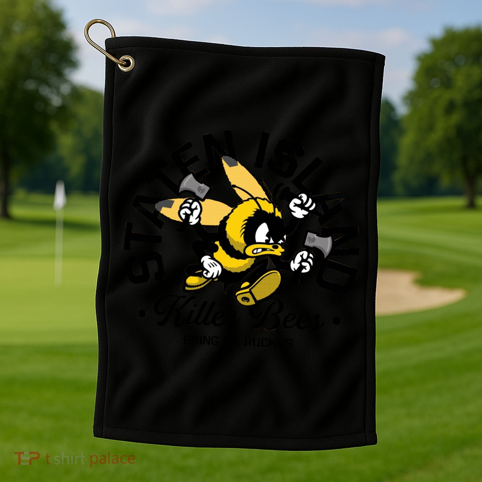 Staten Island Killer Bees Golf Towel