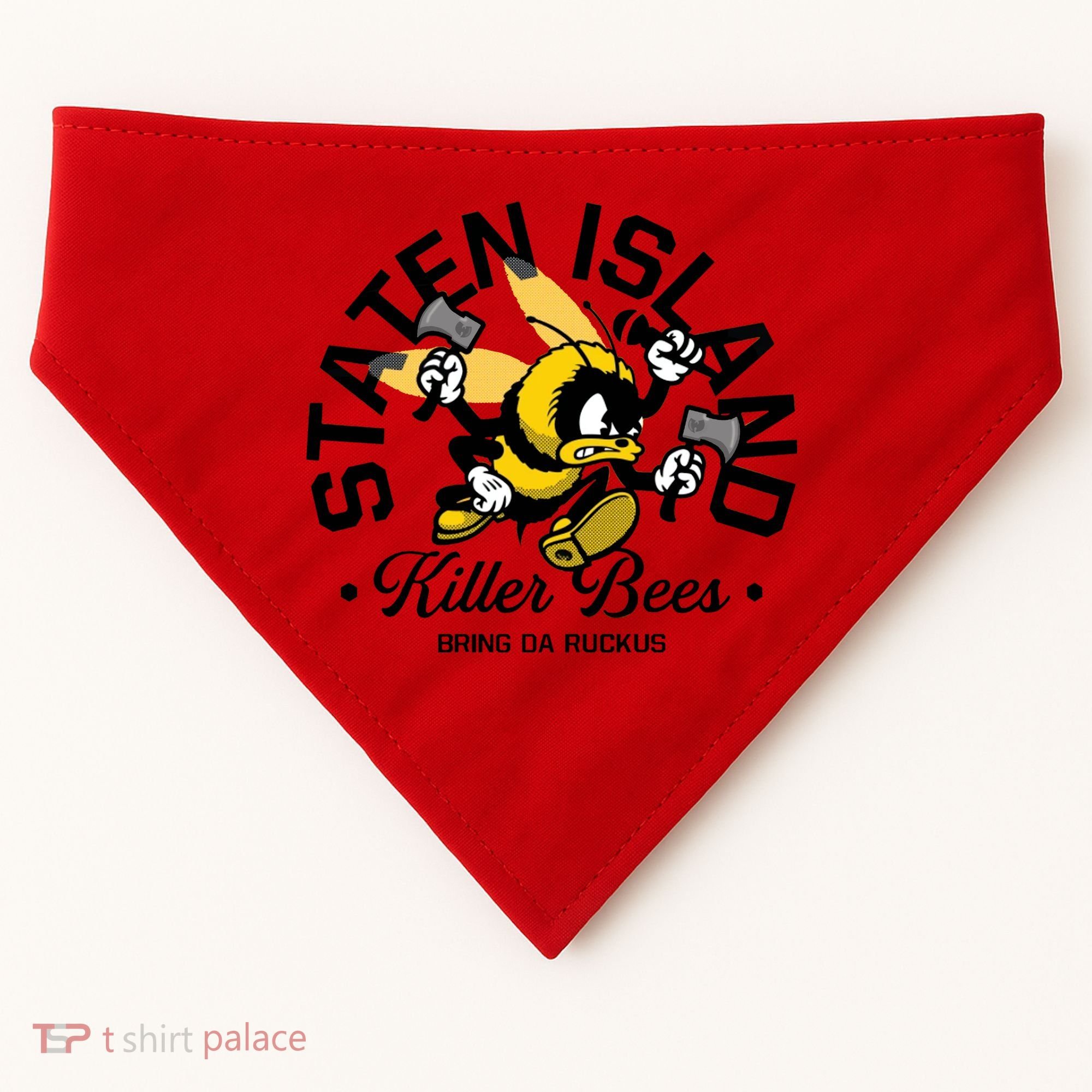 Staten Island Killer Bees USA-Made Doggie Bandana