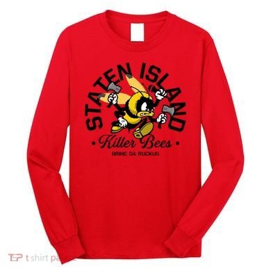 Staten Island Killer Bees Long Sleeve Shirt