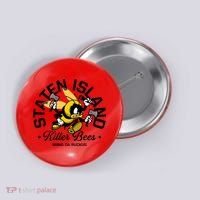 Staten Island Killer Bees Button thumb 0