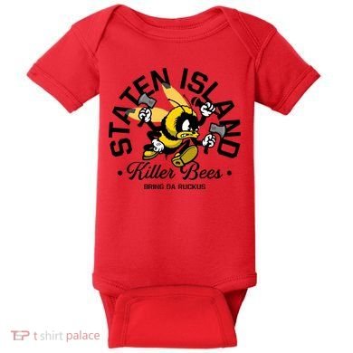 Staten Island Killer Bees Baby Bodysuit