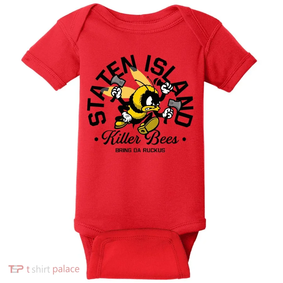 Staten Island Killer Bees Baby Bodysuit