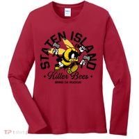 Staten Island Killer Bees Women's Long Sleeve Shirt thumb 0