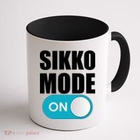 Sikko Mode On Funny Meme Coffee Mug thumb 1