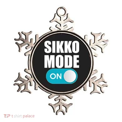 Sikko Mode On Funny Meme Ornament