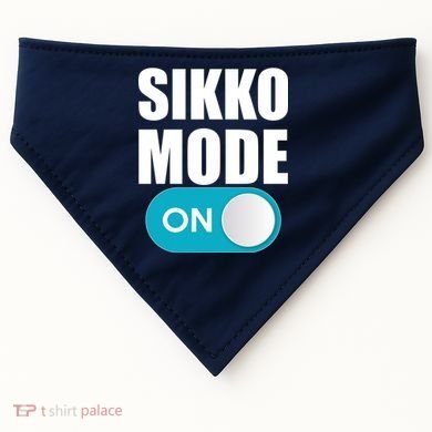 Sikko Mode On Funny Meme USA-Made Doggie Bandana