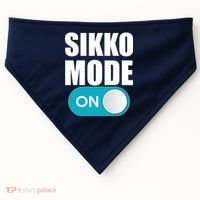 Sikko Mode On Funny Meme USA-Made Doggie Bandana thumb 0