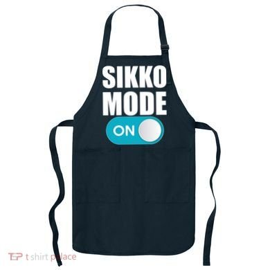 Sikko Mode On Funny Meme Apron
