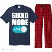 Sikko Mode On Funny Meme Pajama Set thumb 0