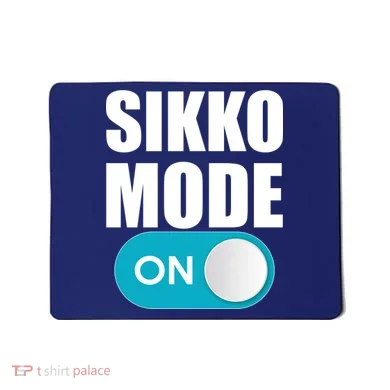 Sikko Mode On Funny Meme Mousepad