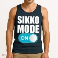 Sikko Mode On Funny Meme Tank Top thumb 3